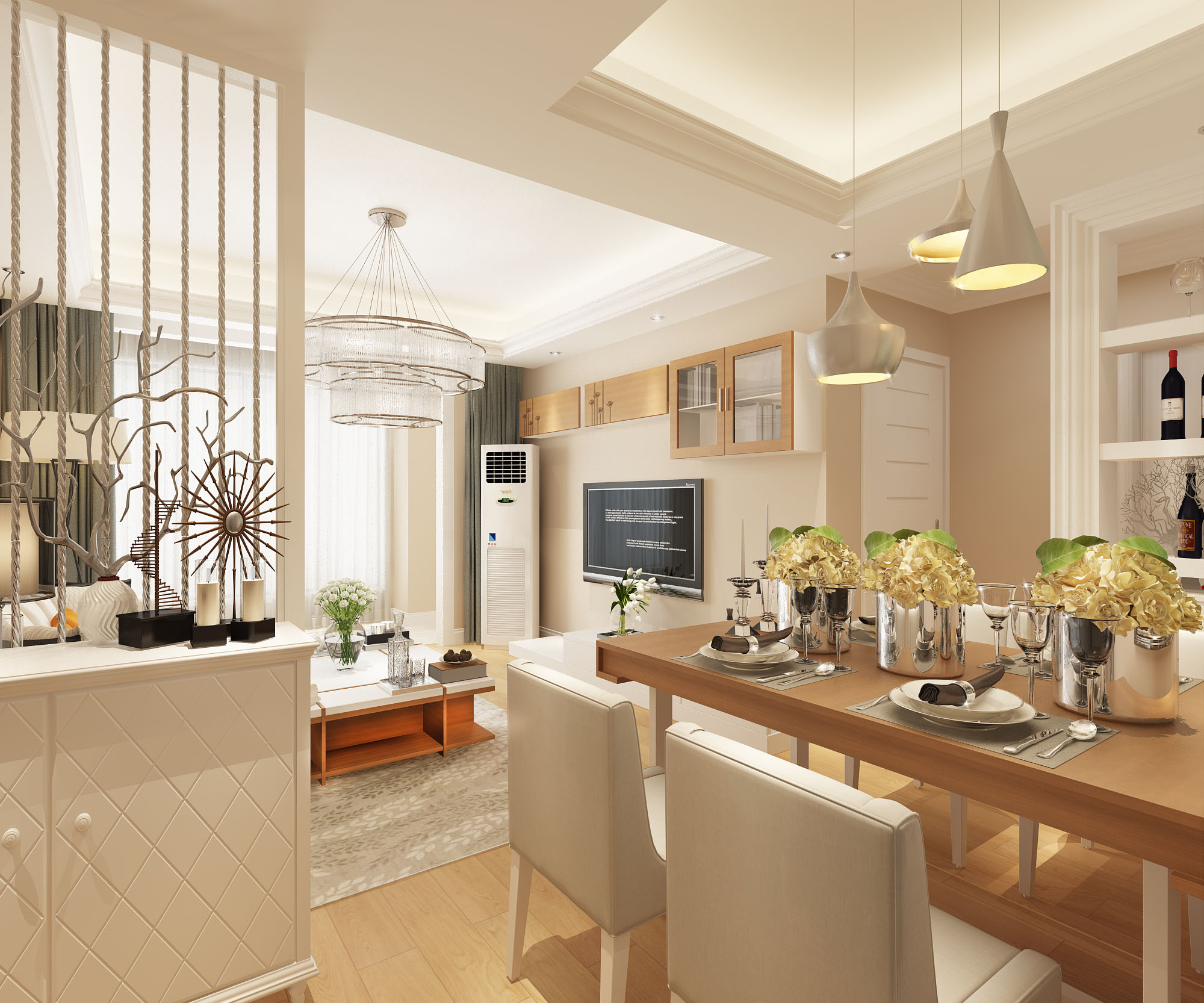 常見的套二家庭裝修設(shè)計,為997個家庭提供幫助